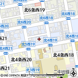 ライオンズマンション北５条通り周辺の地図