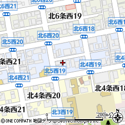 銀波露 札幌北円山店周辺の地図