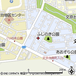 北海道江別市文京台南町7-15周辺の地図