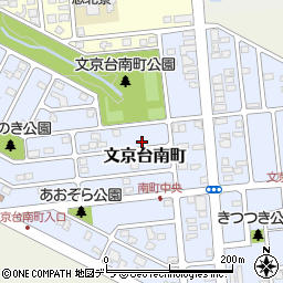 北海道江別市文京台南町15-22周辺の地図