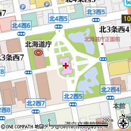 樺太関係資料館周辺の地図