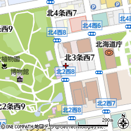 行政書士札幌中央法務事務所周辺の地図
