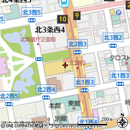 三井住友信託銀行札幌支店・札幌中央支店 ＡＴＭ周辺の地図