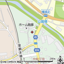 椛澤鉄工所周辺の地図