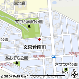 北海道江別市文京台南町15-31周辺の地図