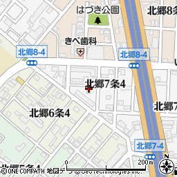 札幌サンシート株式会社周辺の地図