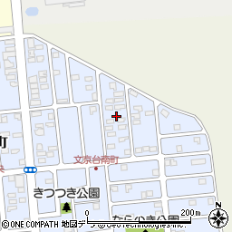 北海道江別市文京台南町31周辺の地図