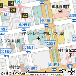 リコーリース株式会社　札幌支社周辺の地図