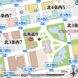 北海道庁建設部　建築企画監周辺の地図