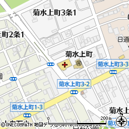 ツルハドラッグ菊水上町店周辺の地図