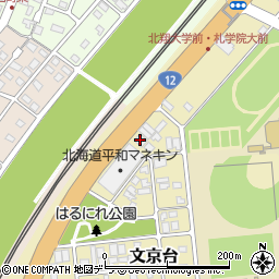 アレックス文京台周辺の地図