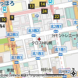 じぶんクリニック　札幌院周辺の地図