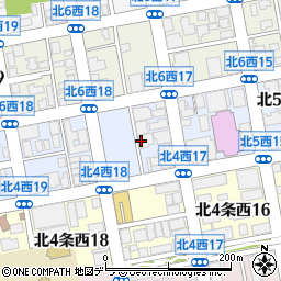 北海道札幌市中央区北５条西17丁目周辺の地図