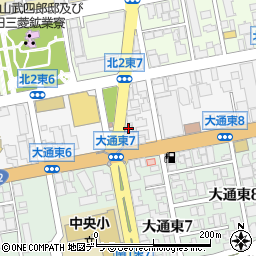 木村実業　札幌店周辺の地図