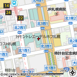 ラディックス株式会社札幌営業所周辺の地図