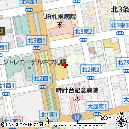北海道マツダ販売株式会社　本社周辺の地図