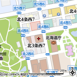 北海道銀行道庁支店 ＡＴＭ周辺の地図