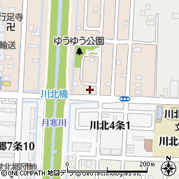 株式会社カーペイント札幌周辺の地図