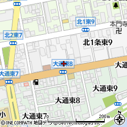 株式会社三洋販売北海道支社周辺の地図