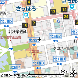J.S. BURGERS CAFE 大同生命札幌ビル miredo店周辺の地図