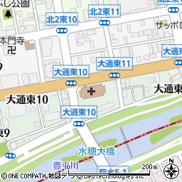 北海道銀行札幌市水道局 ＡＴＭ周辺の地図
