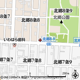 クニ美容室周辺の地図