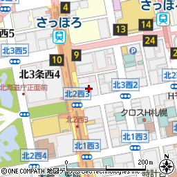株式会社ホギメディカル　札幌営業所周辺の地図