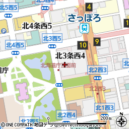 マクドナルド札幌日生ビルチカホ店周辺の地図