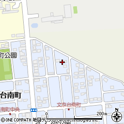 北海道江別市文京台南町29周辺の地図