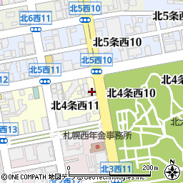 国際福音宣教会札幌国際キリスト教会周辺の地図