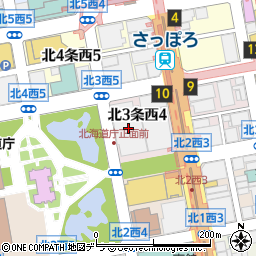 日本生命札幌ビル周辺の地図