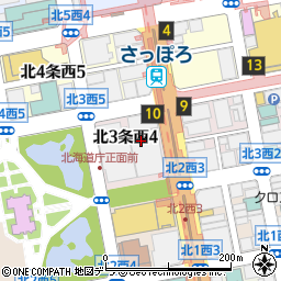 日立造船株式会社北海道支社周辺の地図