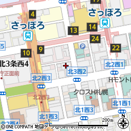 株式会社田中札幌営業所周辺の地図