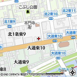 ＴＯＴＯ北海道販売株式会社　営業１部周辺の地図
