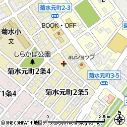 クローバ札幌周辺の地図