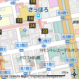 あいよ 札幌駅 北3条店周辺の地図