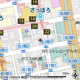 北海道クリーン・システム株式会社本社　ファシリティ営業本部周辺の地図