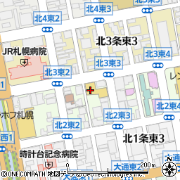 ハカルプラス株式会社　札幌営業所周辺の地図