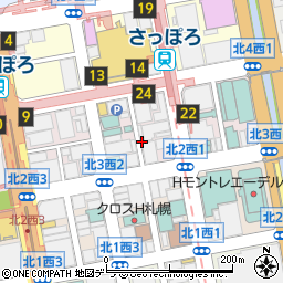 スタンプマート２１グループ札幌駅前店周辺の地図