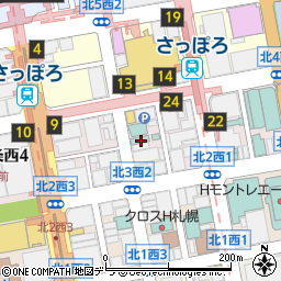 共栄火災海上保険株式会社　北海道支店札幌第一支社周辺の地図