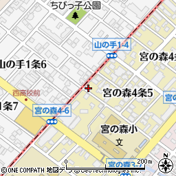 松井鍼灸院周辺の地図