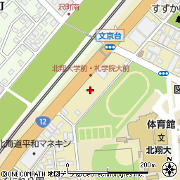 ピタットハウス江別店周辺の地図