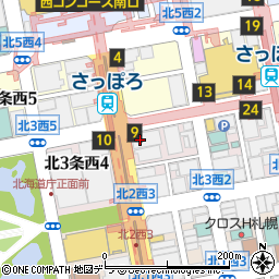 みずほ銀行函館支店 ＡＴＭ周辺の地図