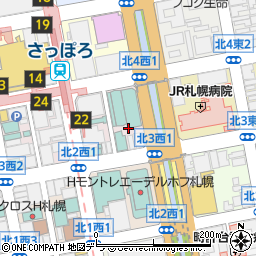 ＡＮＡクラウンプラザホテル札幌　オールデイダイニング・メム（ＭＥＭ）周辺の地図