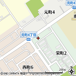 セイコーマート南幌栄町店周辺の地図