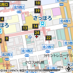 ニチバン株式会社　札幌オフィス周辺の地図