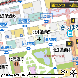 明治安田生命　札幌駅前営業所周辺の地図
