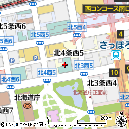 明治安田生命　札幌駅前営業所周辺の地図