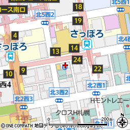 ニッポンレンタカー札幌駅南営業所周辺の地図