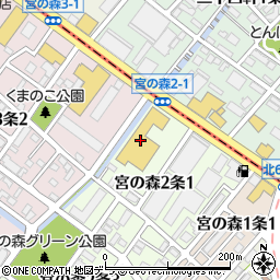 北海道いすゞ自動車株式会社　札幌西支店周辺の地図